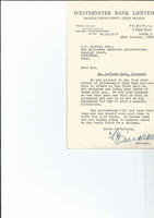 AT Glenny Award  3rd Nov 1955 acceptance